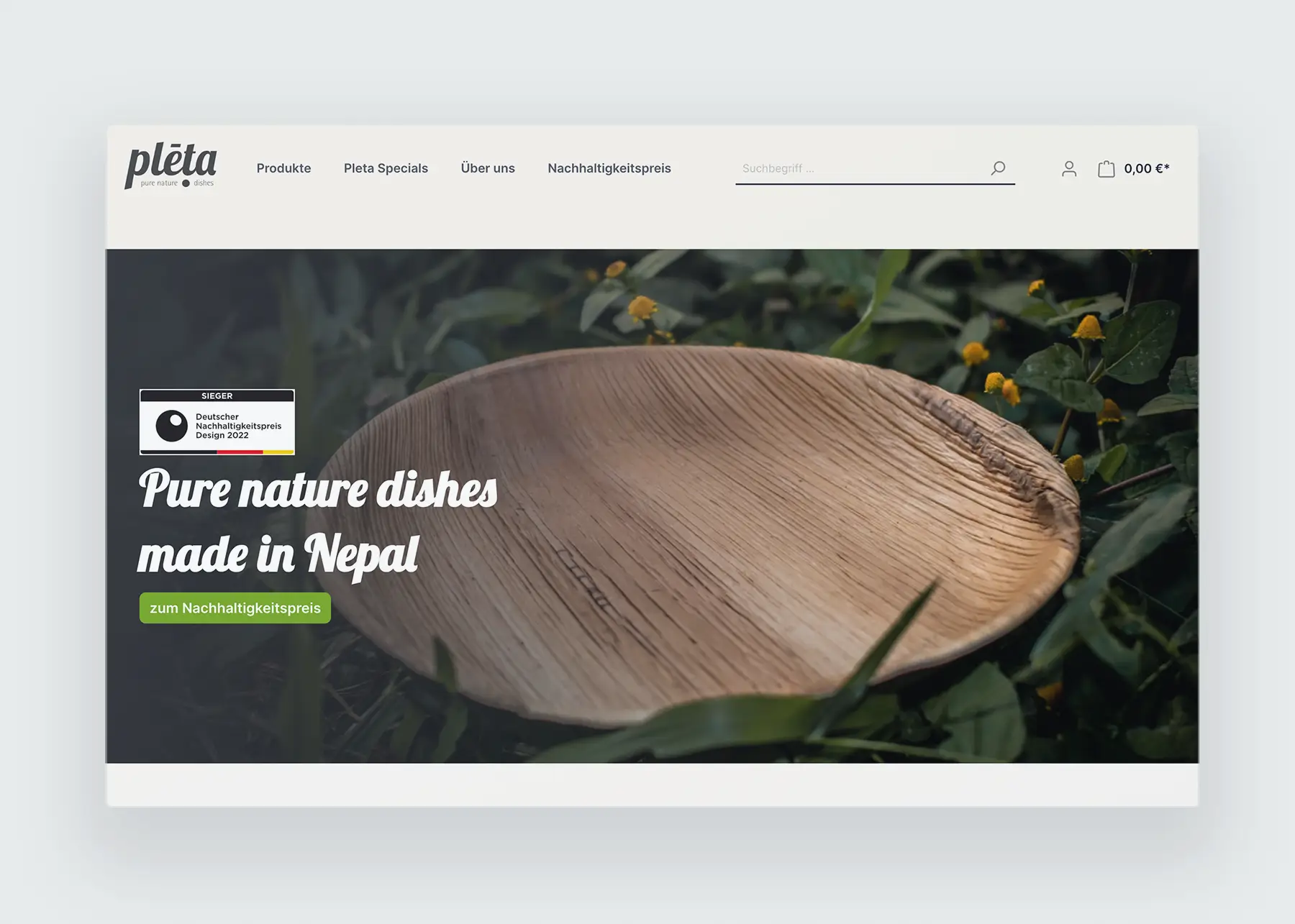 Vorschau des Pleta Online-Shops